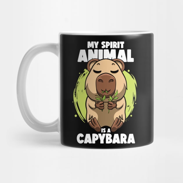 Don't Worry be Capy Funny Capybara Face Zoo Rodent Capybaras by MerchBeastStudio